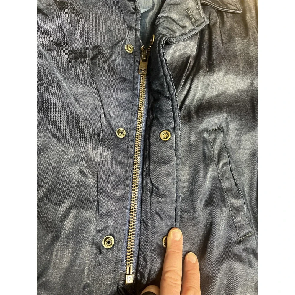 Vintage Blue Butwin Police Officer Jacket Men Made In‎ The USA Size 46